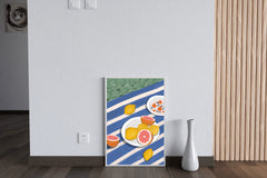 Plate of Lemon And Orange Wall Art