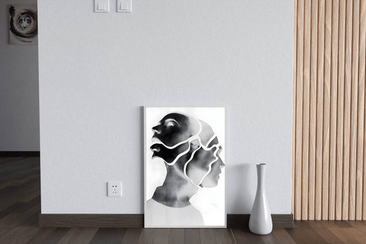 Fragmented Identity Modern Wall Art - beink online art store