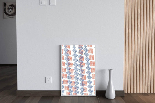 Vector Geometric Pattern Wall Art - beink online art store