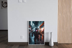 Cyberpunk Robot Vigilum Wall Art - beink online art store