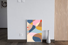 Abstract Colorful Wallpaper Wall Art