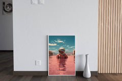 Astronaut diving Wall Art - beink online art store