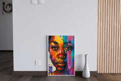 African Woman Wall Art