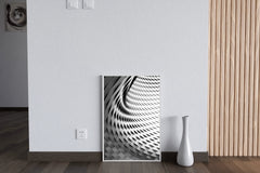 White Architecture Abstract Wall Art