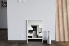 House Black And White Wall Art