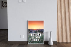 New Beginning Motivational Wall Art