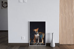 Basenji Dog Wall Art - beink online art store