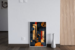 Saxophone Oil Painting Wall Art