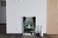 Porsche992 GT3 Green Metallic Wall Art