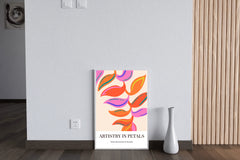 Tropical Leaf Painting Wall Art