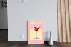 Cocktail Cosmopolitan Wall Art