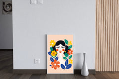 Flower Girl Wall Art