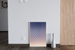 Check Pattern Abstract Wall Art