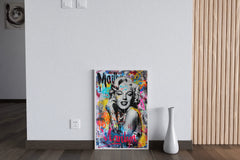 Marilyn Graffiti Wall Art