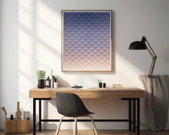 Check Pattern Abstract Wall Art