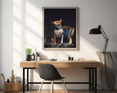 Basenji Dog Wall Art - beink online art store