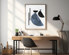 Geometrical Shapes Abstract Wall Art