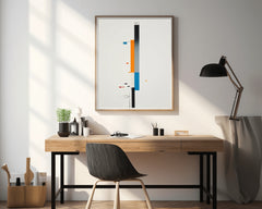 Creative Tower Shape Abstract Wall Art