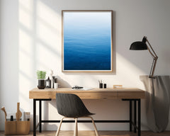 Evening Sea View Abstract Wall Art