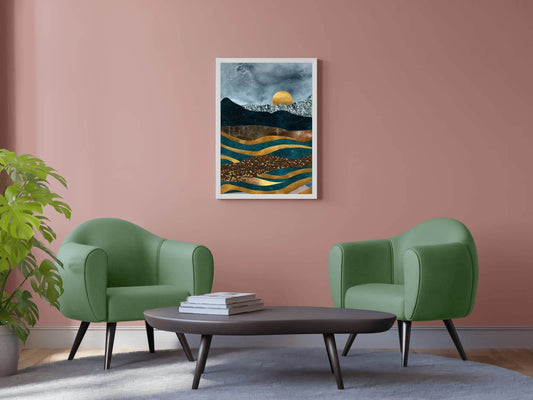 Coastal Dreamscape Modern Wall Art - beink online art store