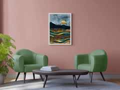 Coastal Dreamscape Modern Wall Art