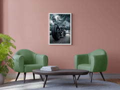 Modern Motorcycle Wall Art