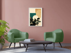 Modern Leaves Abstract Wall Art