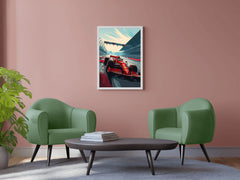 Formula 1 Rally Modern Wall Art