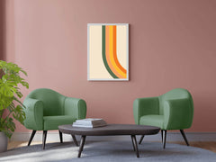 Colorful Line Drawing Wall Art - beink online art store