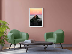 The Journey to Success Motivational Wall Art - beink online art store