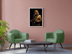 Bear Violinist Wall Art