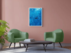 Diving Painting Wall Art