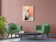 Sunset Abstract Wall Art