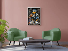 Basketball  Streetwise  Donald  Duck Wall Art