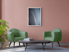 Curved Lines Abstract Wall Art