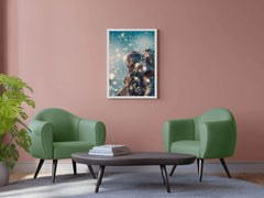 Astronaut Visuals effect of underwater Wall Art - beink online art store