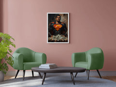 Premium Painting of Superman