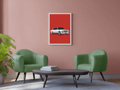 BMW E3 Classic Wall Art