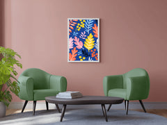 Different Colorful Leaves Wall Art