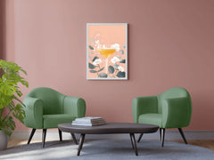 Glass of Orange Juice Wall Art