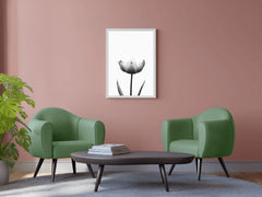 Tulip Black & White Wall Art