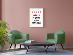 Martini 5Stars Wall Art