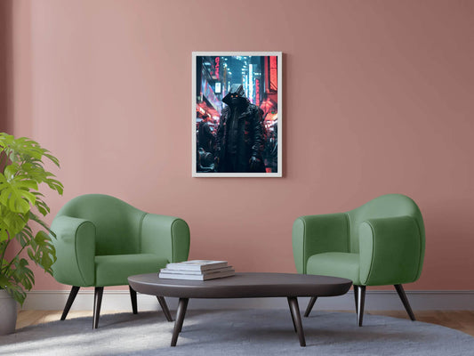 Killer Black Cyberpunk - beink online art store