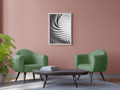 White Architecture Abstract Wall Art