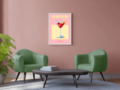 Cocktail Cosmopolitan Wall Art