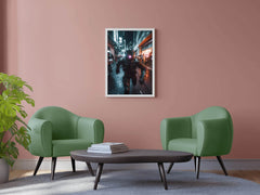 Cyberpunk Robot Vigilum Wall Art - beink online art store