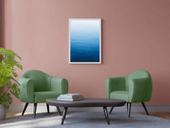 Evening Sea View Abstract Wall Art