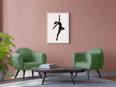 Black and White Dance Wall Art