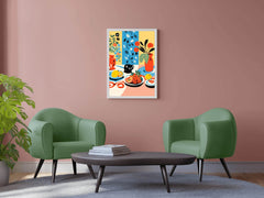 Fruit And Flower Painting Wall Art - beink online art store