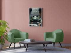 Porsche992 GT3 Green Metallic Wall Art